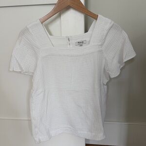 Women’s Madewell Gauze Cotton Top Shirt XS